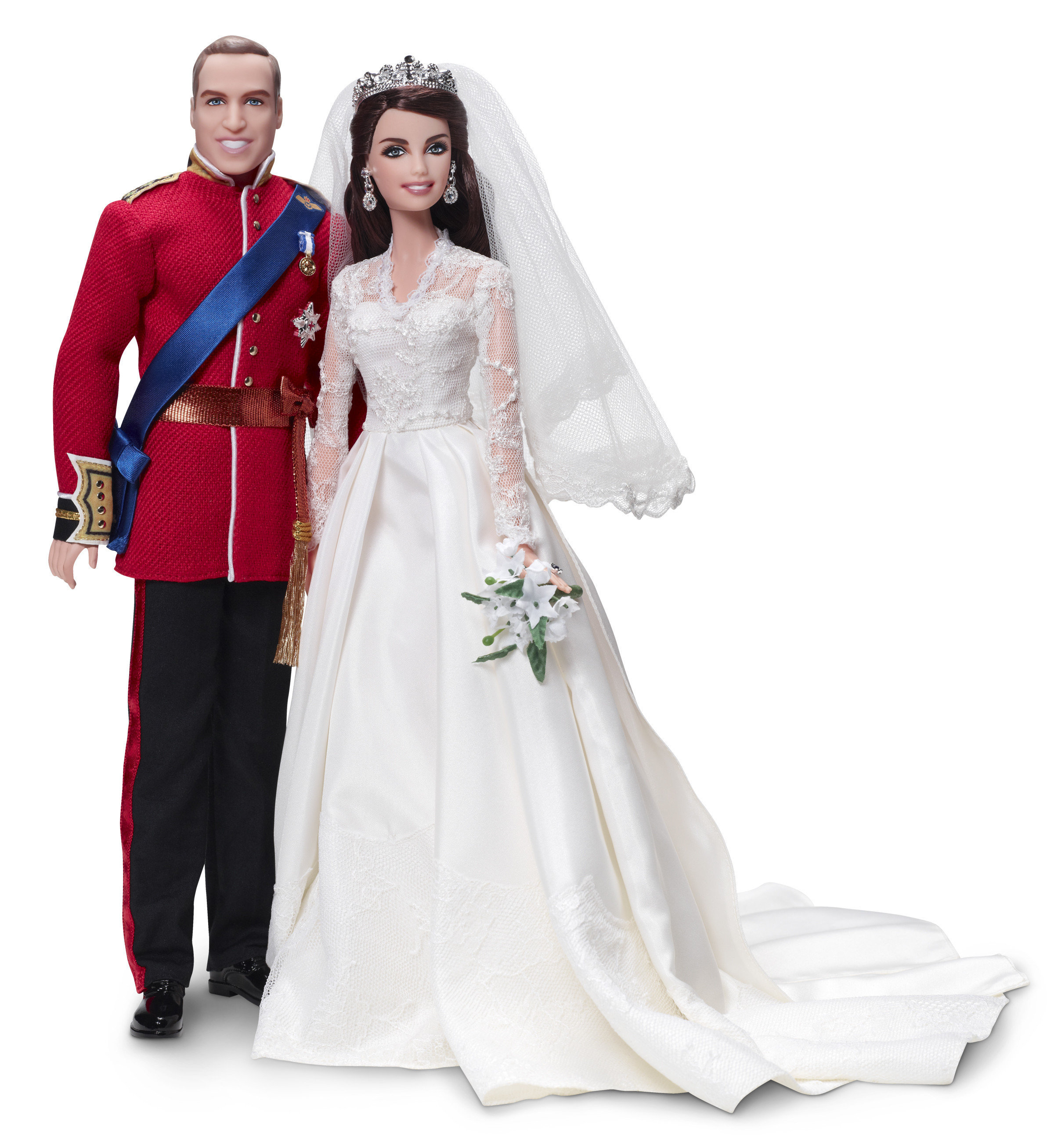 barbie and ken wedding doll set
