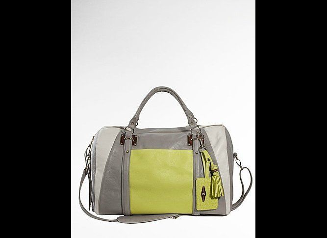 Elliott Lucca Leather Duffle Bag, $298