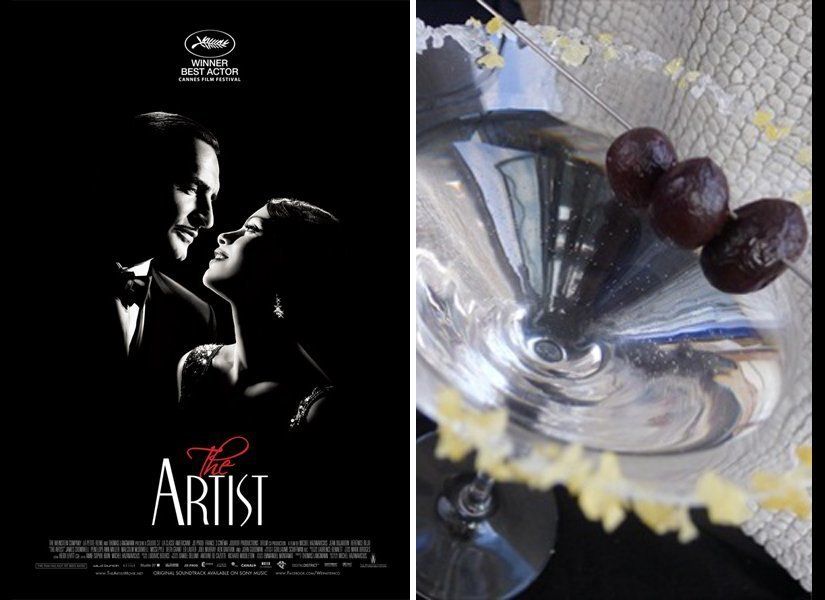 'The Artist' Not-So-Silent Martinis