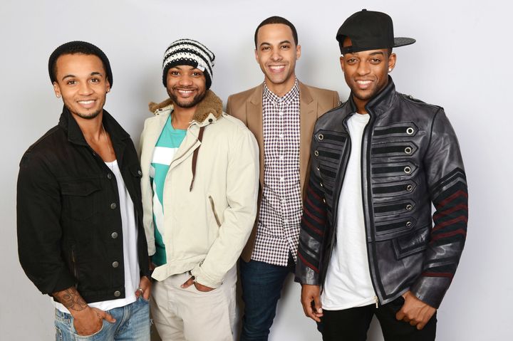 Williams found fame in boyband JLS