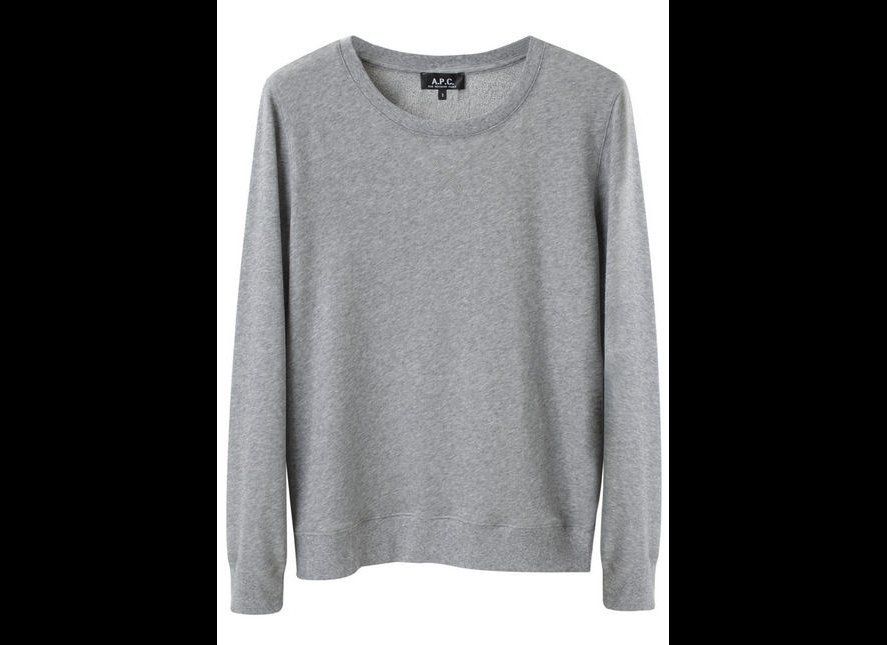 A.P.C. Pullover Sweatshirt, $125 
