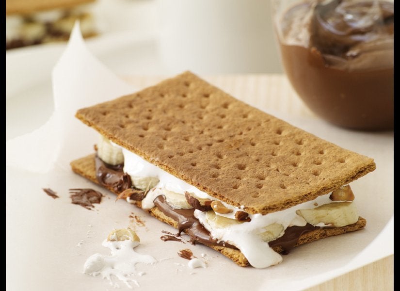 Banana-Nutella S'Mores