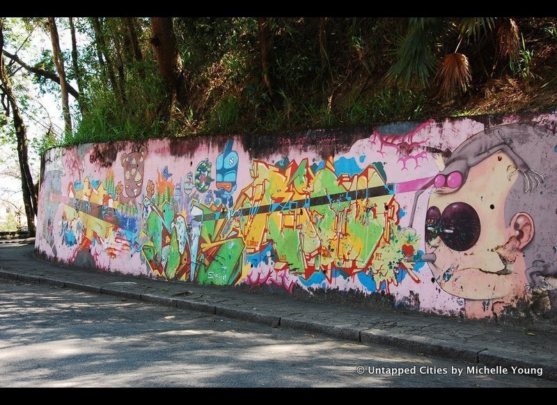 Street art in Santa Teresa, Rio de Janeiro