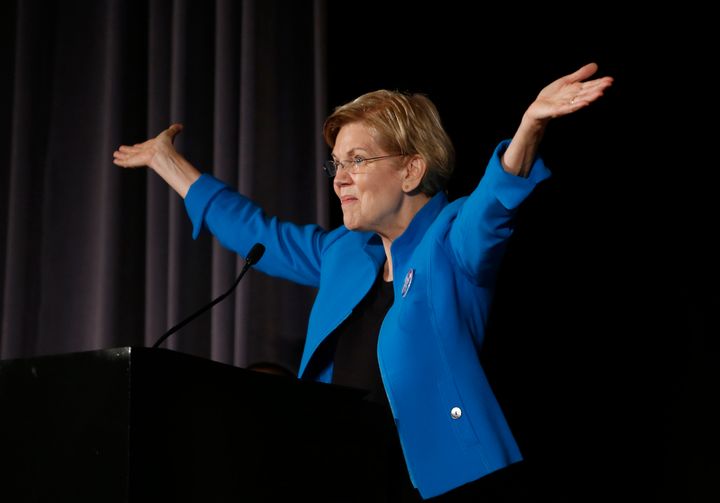 Sen. Elizabeth Warren introduced the Climate Risk Disclosure Act on Friday.