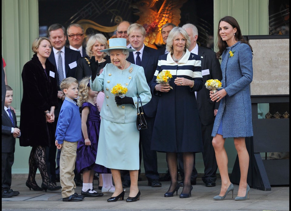 The Queen, Camilla & Catherine