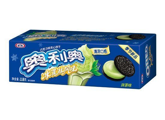 OREO Green Tea Ice Cream Flavor (China)