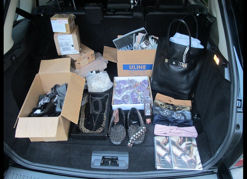 See The Junk In These Fashionistas' Car Trunks! (PHOTOS) HuffPost Life