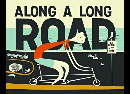 Along a Long Road by Frank Viva