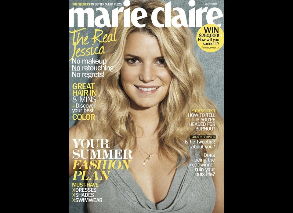 Jessica Simpson pour le magazine Marie Claire