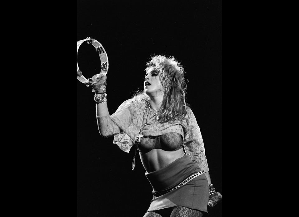 PHOTOS: Madonna Brings Back The Cone Bra!