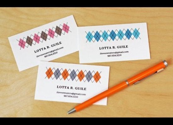 Free Business Cards - Easy Printables - Living Locurto