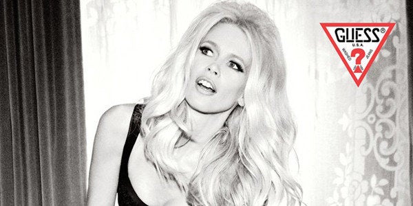 Claudia Schiffer Guess Campaign Marks Brand S 30th Anniversary Photos Huffpost Life