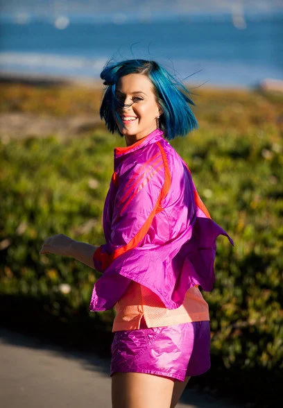 Katy Perry Adidas Ads Star The Singer s Blue Hair PHOTOS HuffPost Life