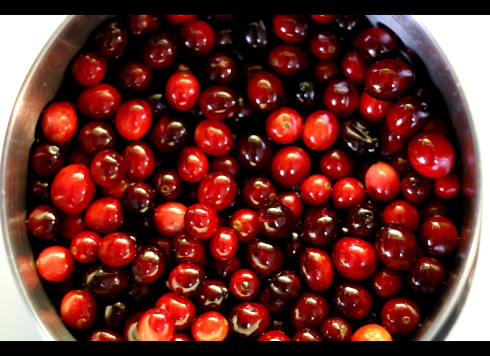 Red: Cranberries