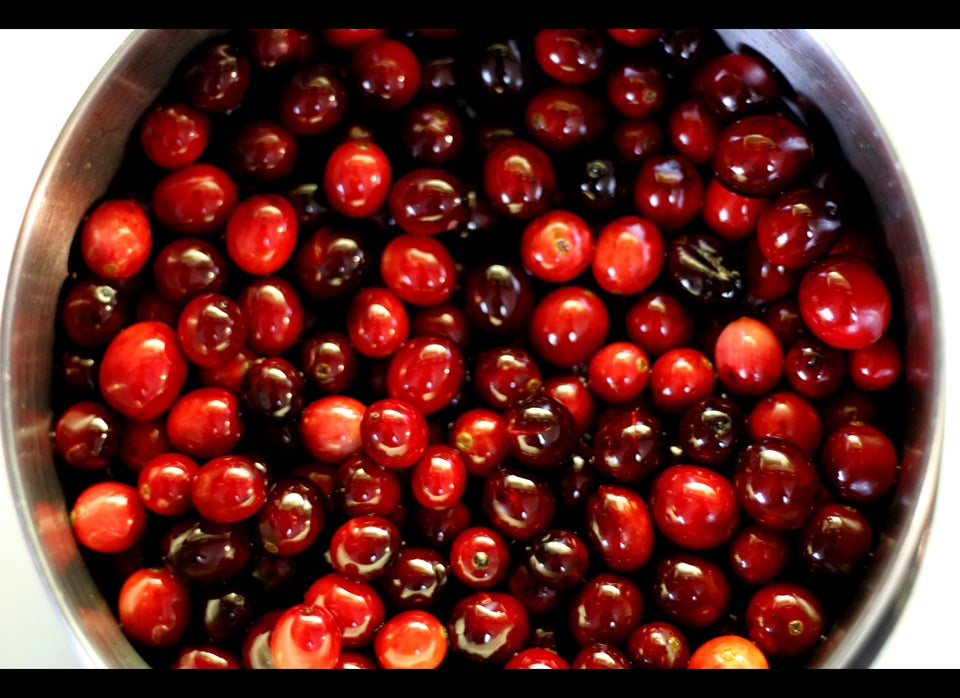 Red: Cranberries