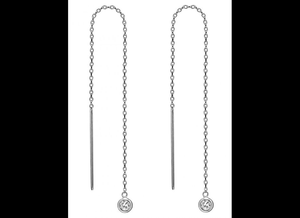 BaubleBar Silver Single Thread Earrings, $38
