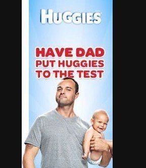 Fathers From Around The Country Didn't Allow Huggies To Disrespect