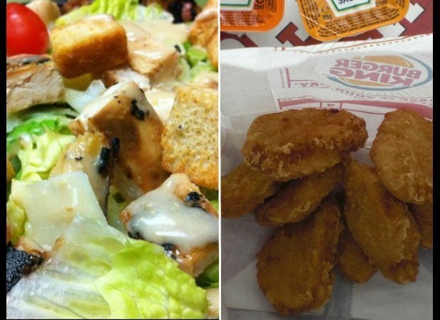 Chicken Caesar or ... Chicken Tenders?