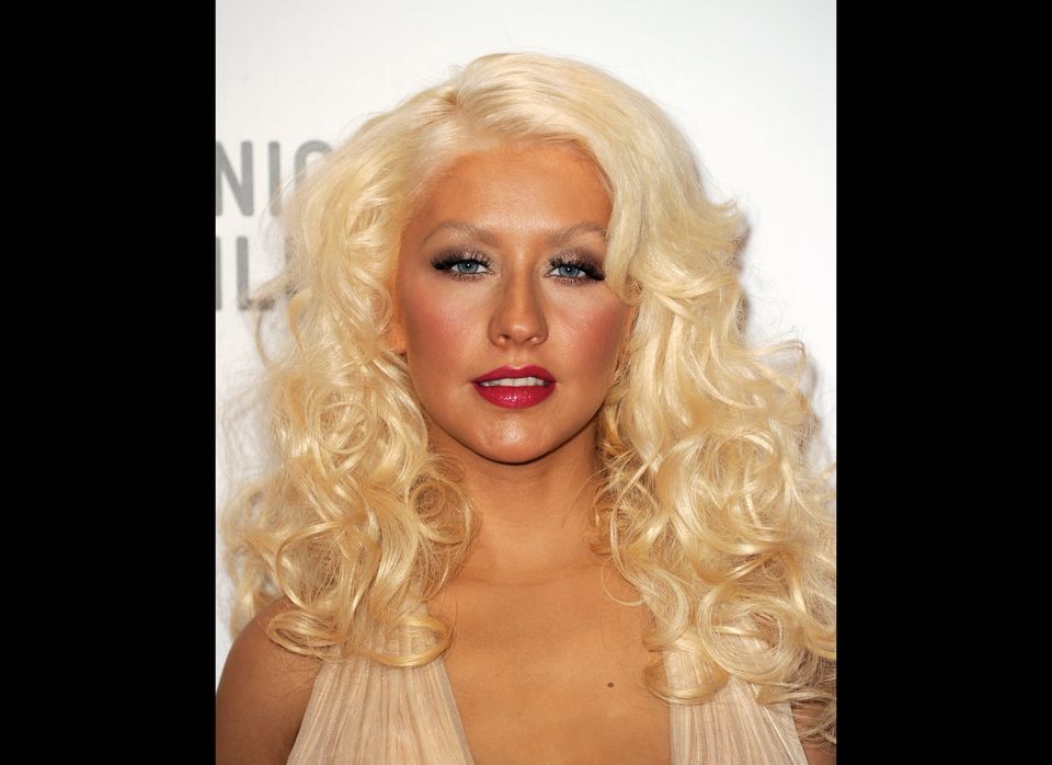 Christina Aguilera, Contour Makeup Miss