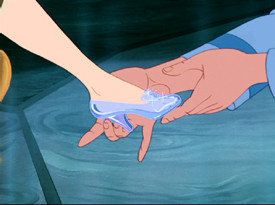 Louboutin Creates Glass Slipper for New Cinderella Release - ABC News