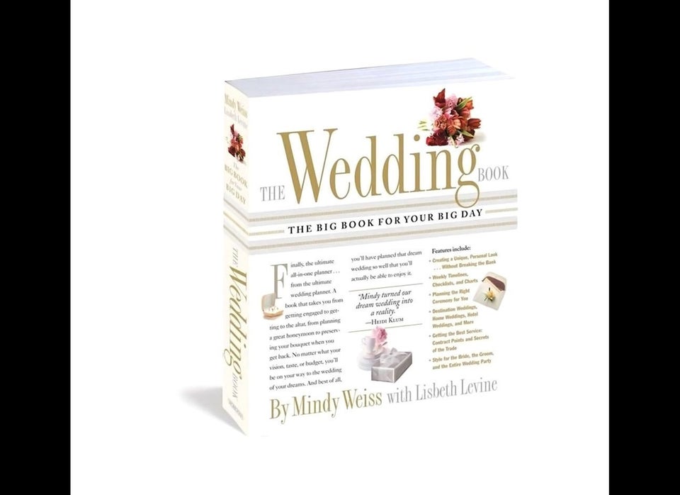 "The Wedding Book: The Big Book For Your Big Day" by Mindy Weiss 