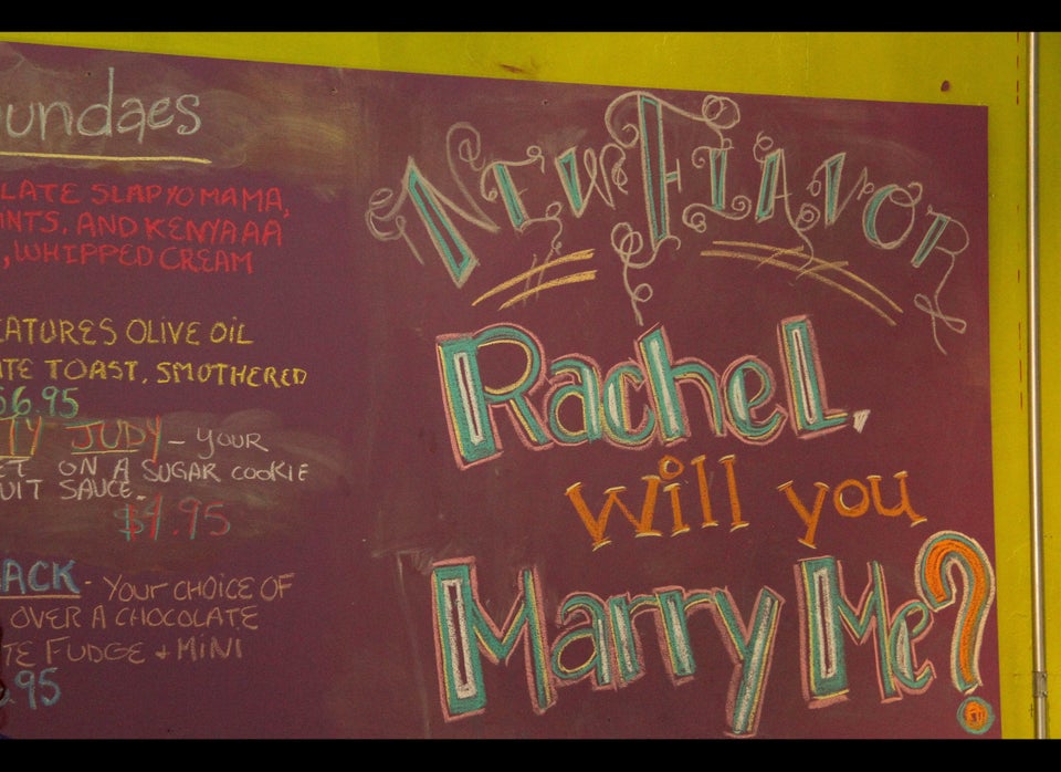 Ari's Proposal Sign