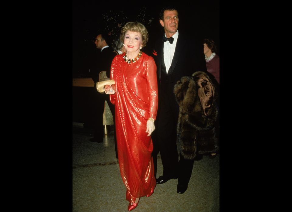 Claudette Colbert & Peter Rogers, 1981