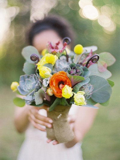 Wedding Flowers How Do I Get A Cheap Wedding Bouquet Huffpost Life