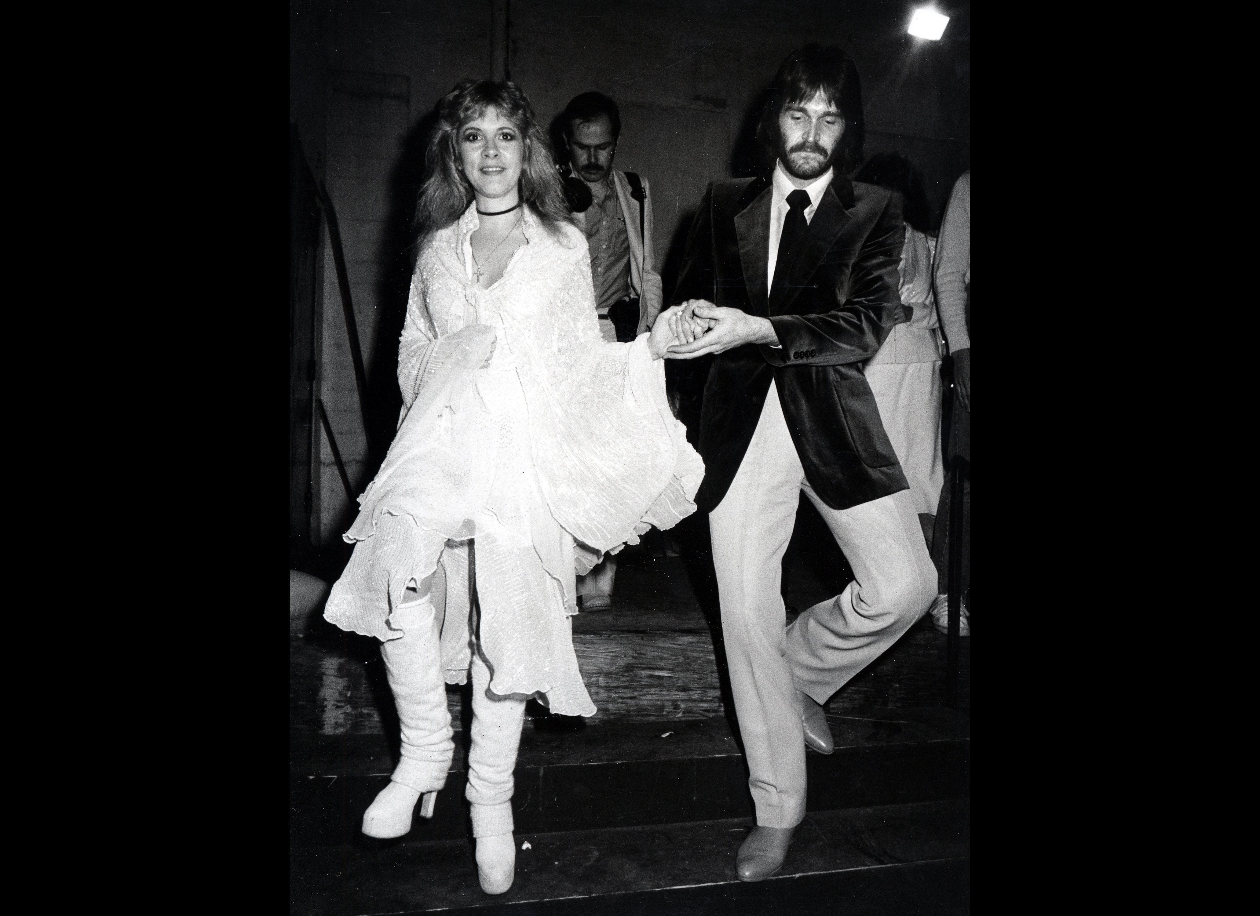 stevie nicks white dress