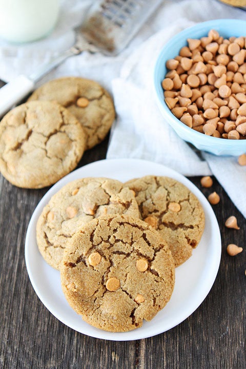 Salted Caramel Chocolate Chip Cookies - Two Peas & Their Pod