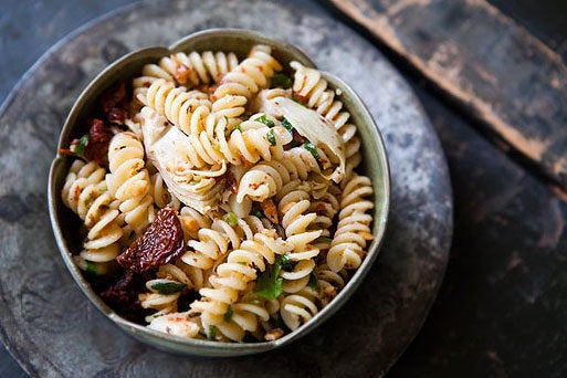 Pasta With Artichoke Hearts