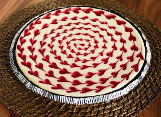 White Chocolate Raspberry Cheesecake