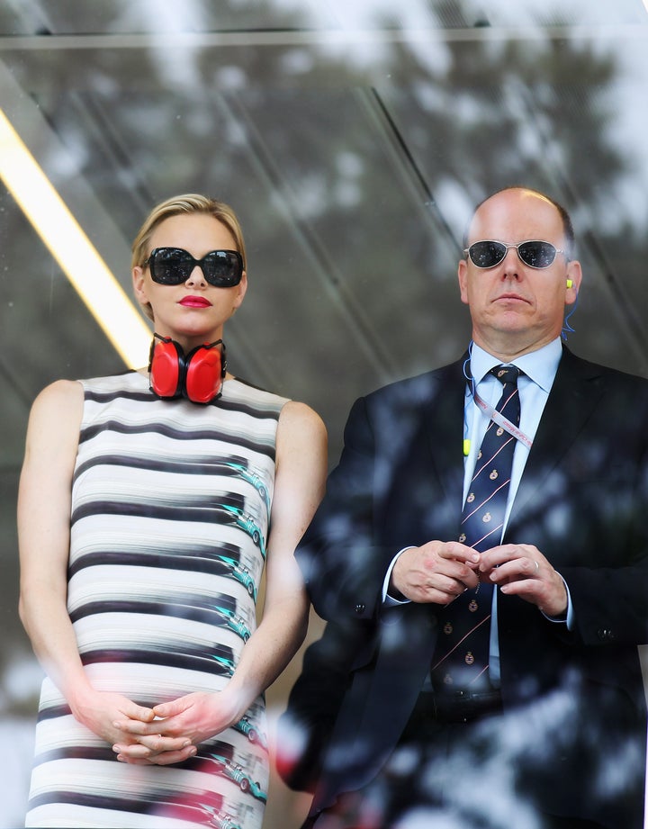 Princess Charlene Finally Steps Up Her Style Game For Monaco Grand Prix Photos Huffpost Life