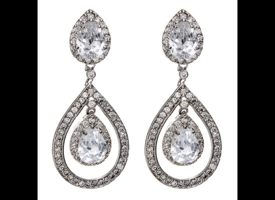 Kate's Drop Wedding Earrings