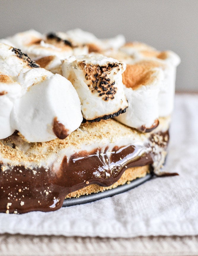 S'mores Ice Cream Cake