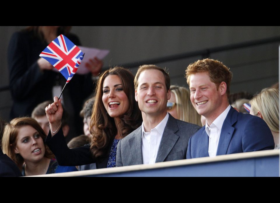 The Duchess of Cambridge, Prince William & Prince Harry