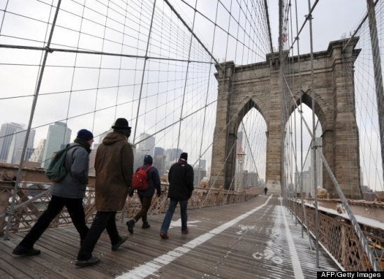 Man Drops Ring Off Brooklyn Bridge 