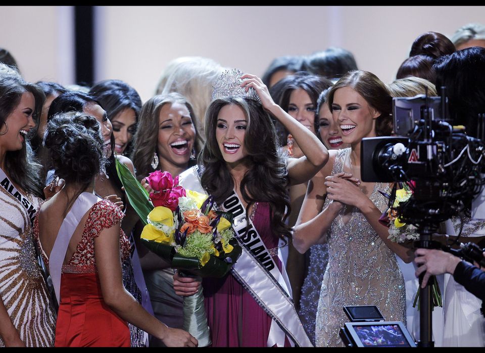 Miss Rhode Island USA Olivia Culpo is crowned Miss USA 2012
