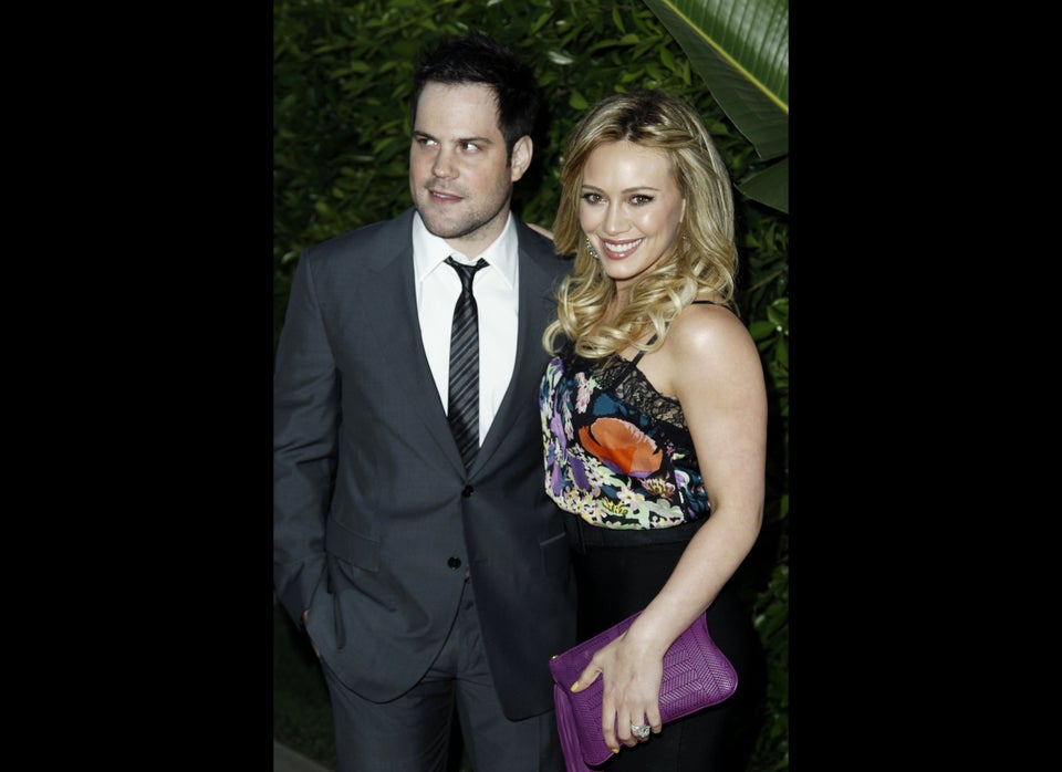 Hilary Duff and Mike Comrie