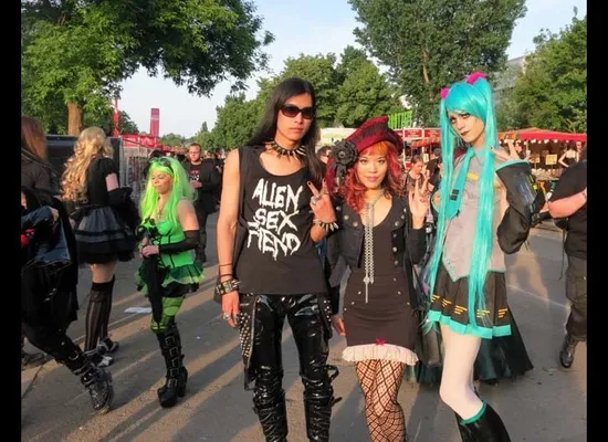 The World's Largest Goth Festival Paints Leipzig Black (VIDEO) | HuffPost  Life