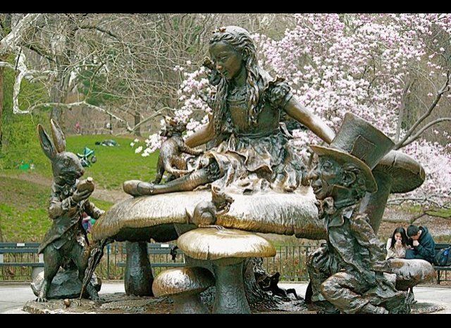 Alice In Wonderland Statue In Central Park