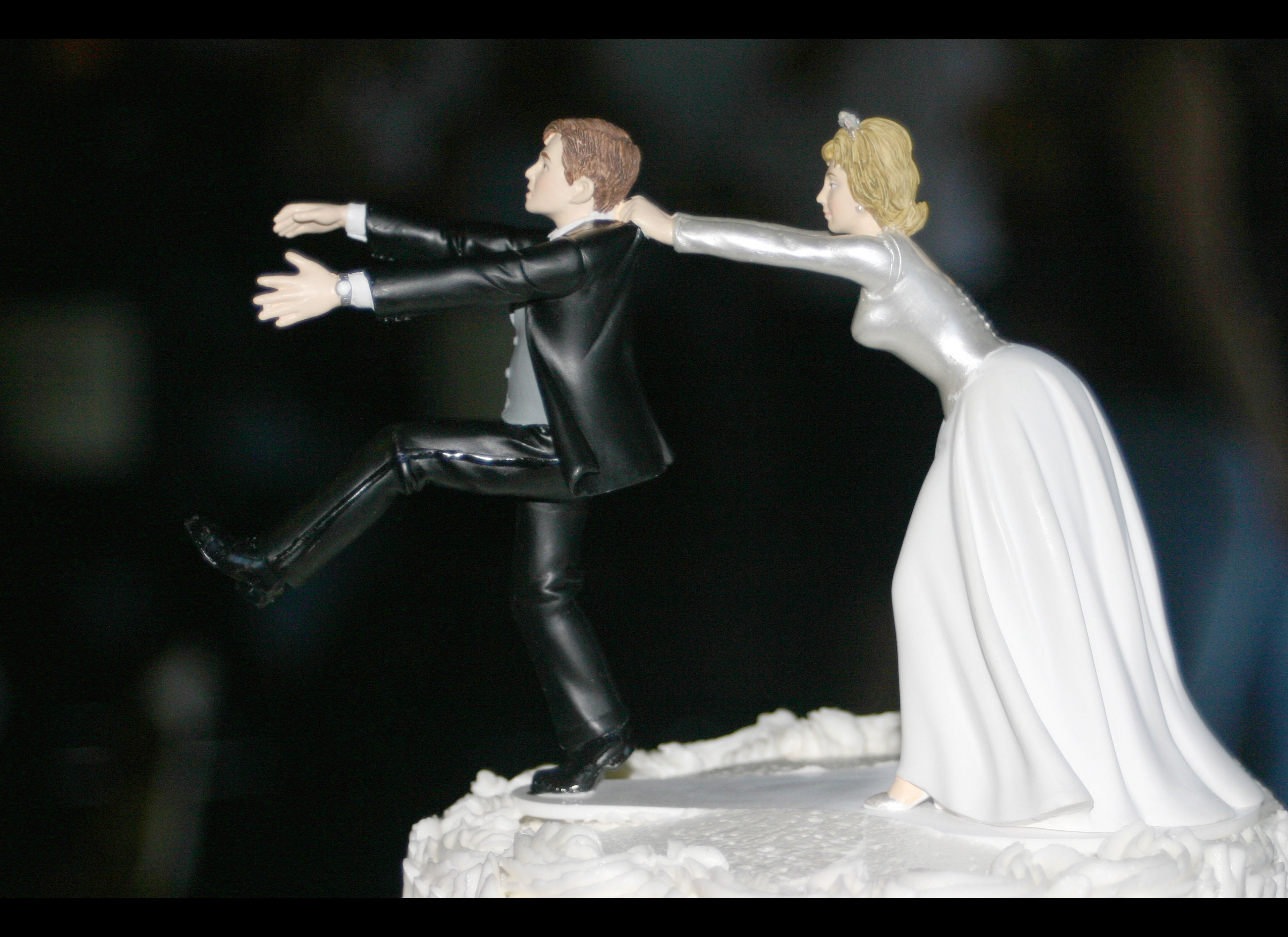 Beach wedding cake topper – Thistle and Lace Designs