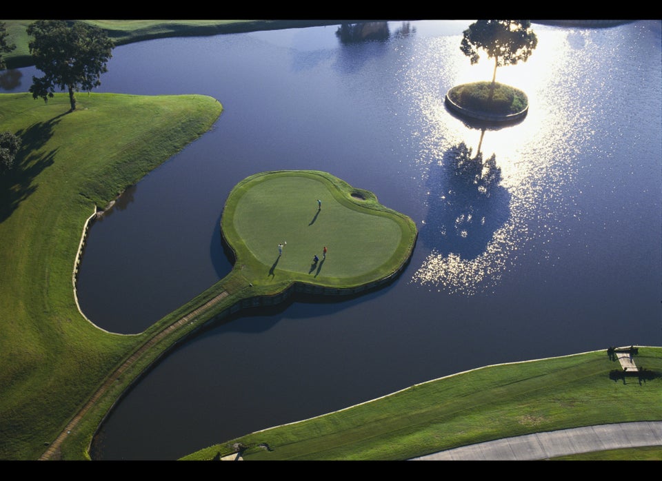 17th Green The Players Stadium Course