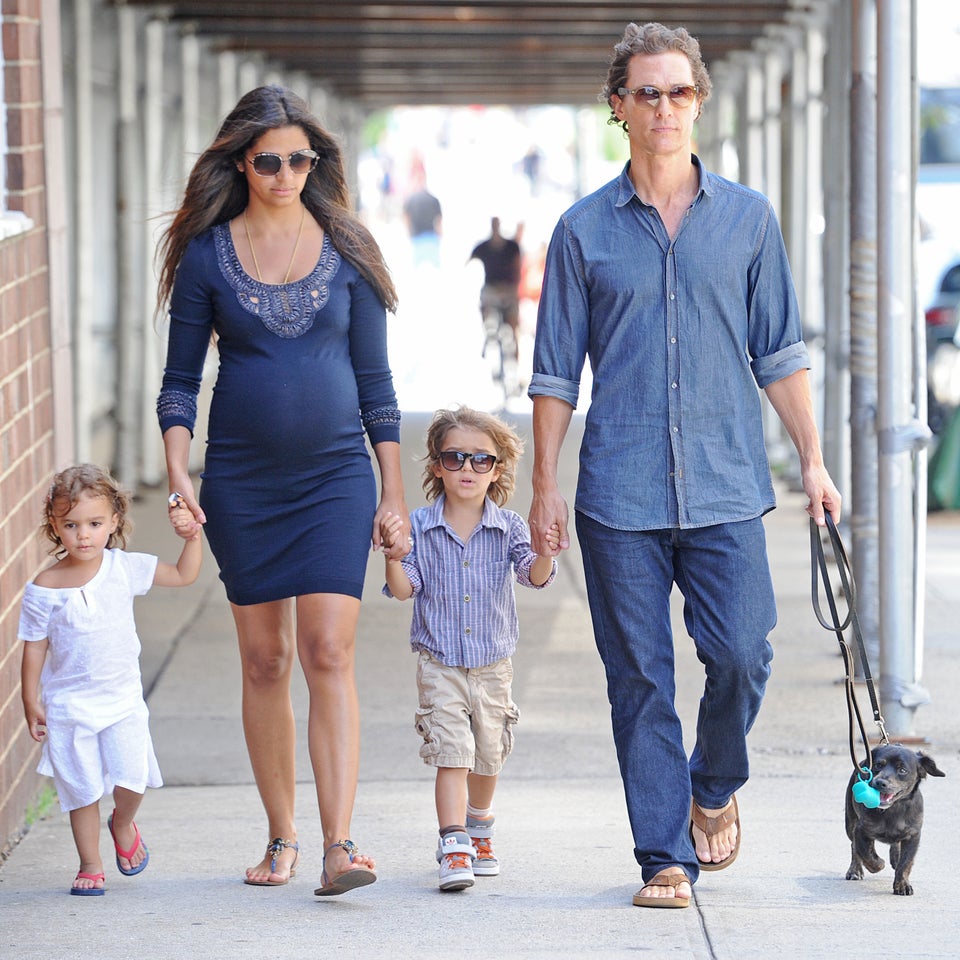 Matthew McConaughey & Camila Alves, 2012