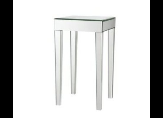 Mirrored Side Table 