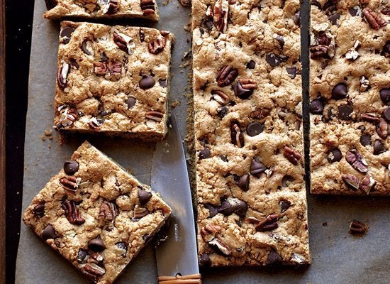 Chocolate-Chip-Pecan Cookie Bars