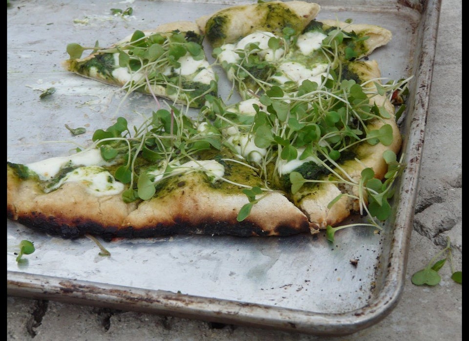 Wild Spring Green Pizza