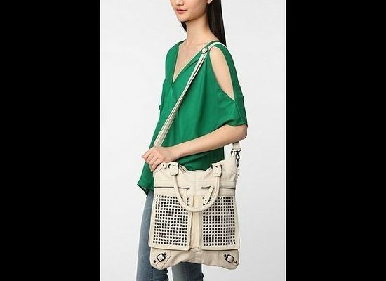 7 chi studded online tote