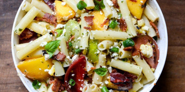 Pizza Pasta Salad - Gimme Some Oven