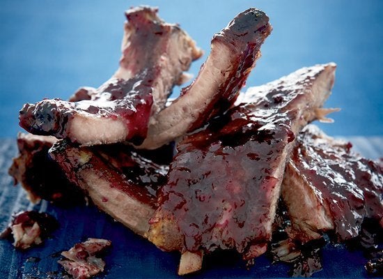 Blueberry-Glazed Ribs